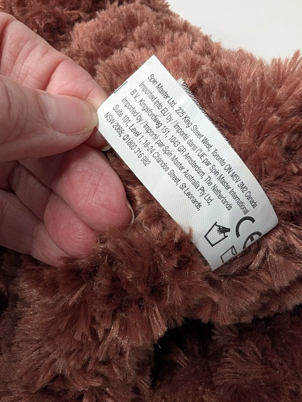 Gund Philbin Classic Bear Chocolate Brown Plush
